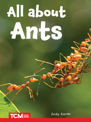 cover image of All about Ants